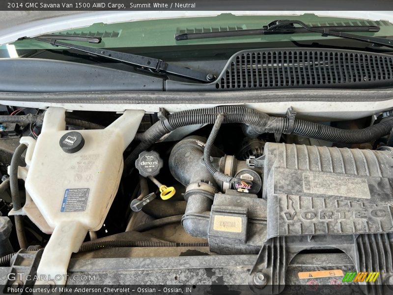 Summit White / Neutral 2014 GMC Savana Van 1500 AWD Cargo