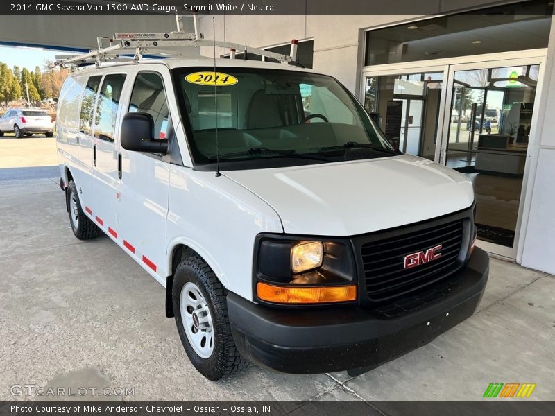  2014 Savana Van 1500 AWD Cargo Summit White