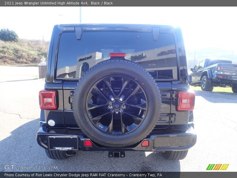 Black / Black 2021 Jeep Wrangler Unlimited High Altitude 4x4