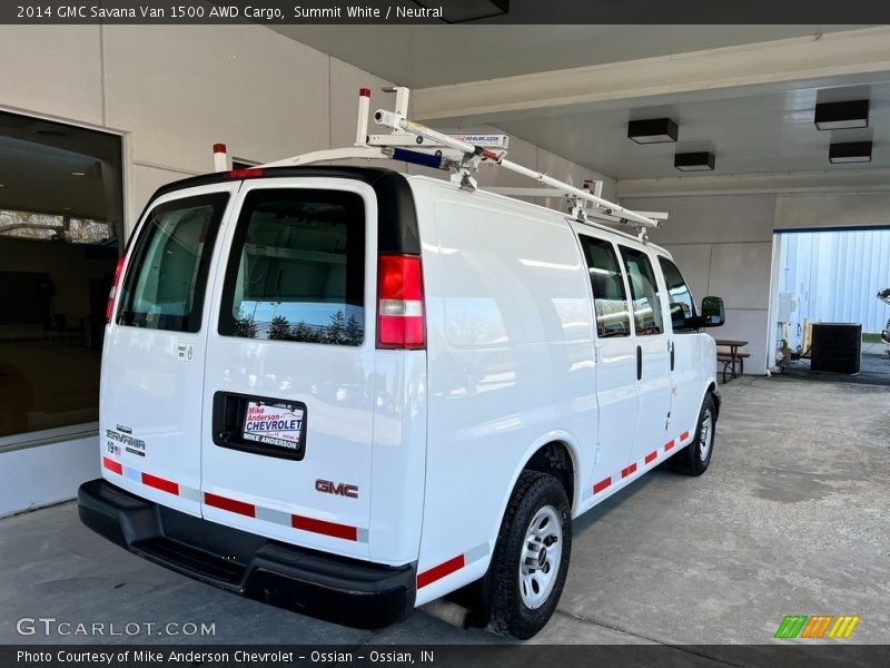 Summit White / Neutral 2014 GMC Savana Van 1500 AWD Cargo