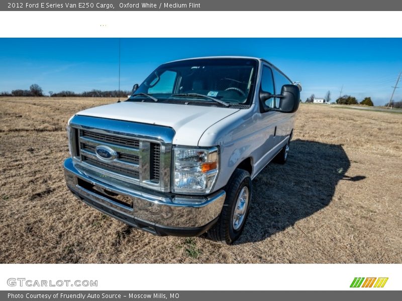 Oxford White / Medium Flint 2012 Ford E Series Van E250 Cargo