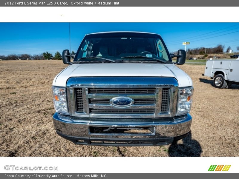 Oxford White / Medium Flint 2012 Ford E Series Van E250 Cargo