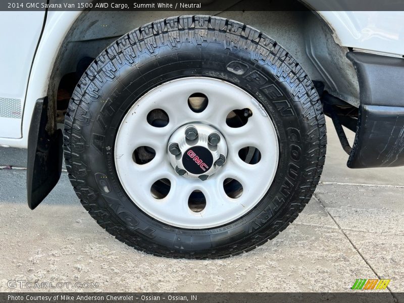  2014 Savana Van 1500 AWD Cargo Wheel