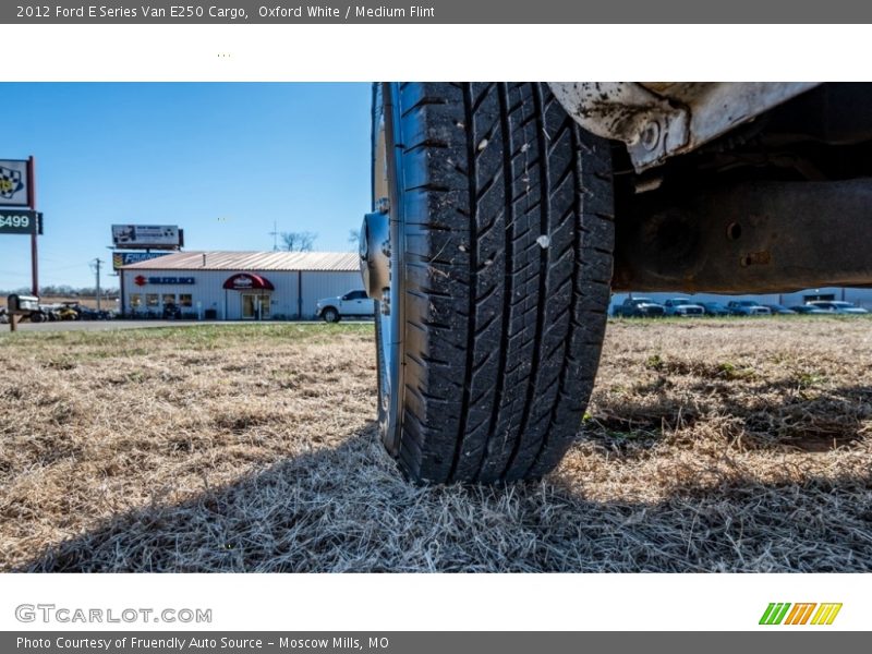 Oxford White / Medium Flint 2012 Ford E Series Van E250 Cargo
