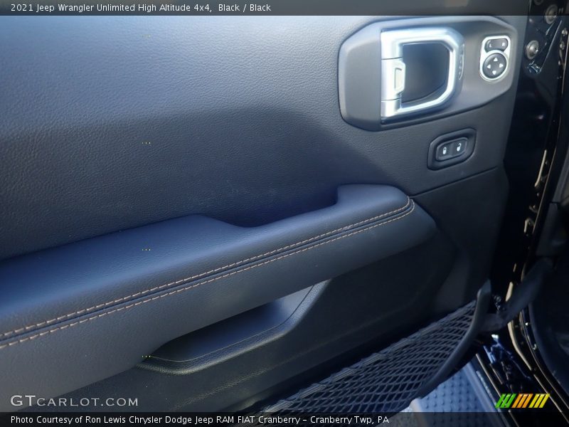 Black / Black 2021 Jeep Wrangler Unlimited High Altitude 4x4