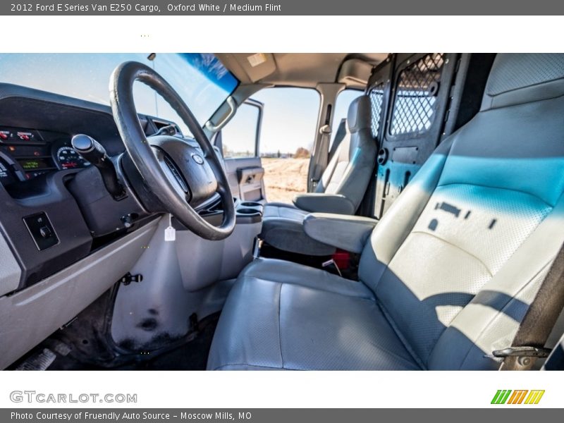 Oxford White / Medium Flint 2012 Ford E Series Van E250 Cargo