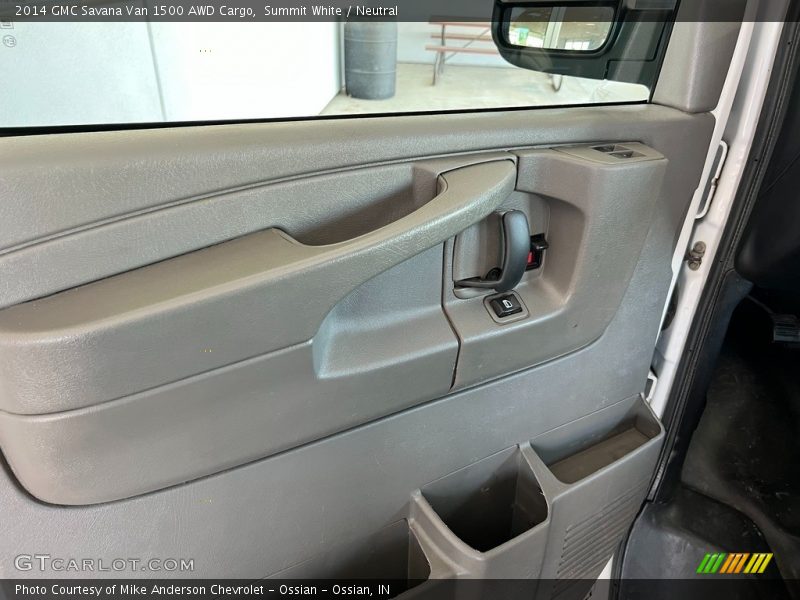 Summit White / Neutral 2014 GMC Savana Van 1500 AWD Cargo