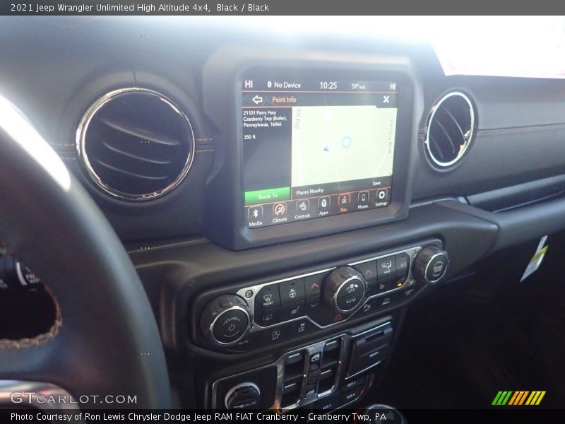 Black / Black 2021 Jeep Wrangler Unlimited High Altitude 4x4