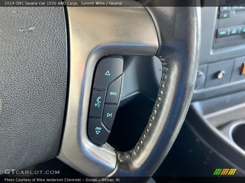  2014 Savana Van 1500 AWD Cargo Steering Wheel