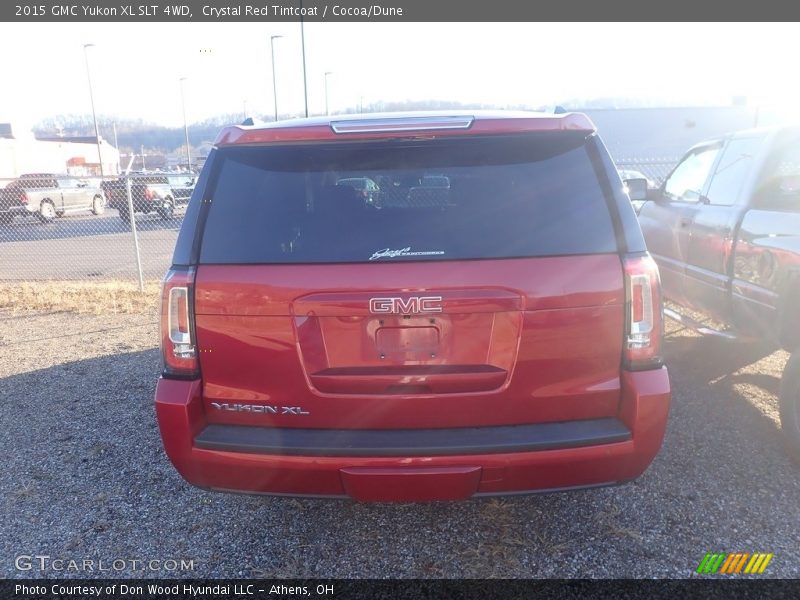 Crystal Red Tintcoat / Cocoa/Dune 2015 GMC Yukon XL SLT 4WD