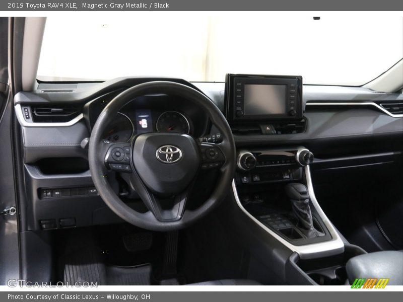 Magnetic Gray Metallic / Black 2019 Toyota RAV4 XLE