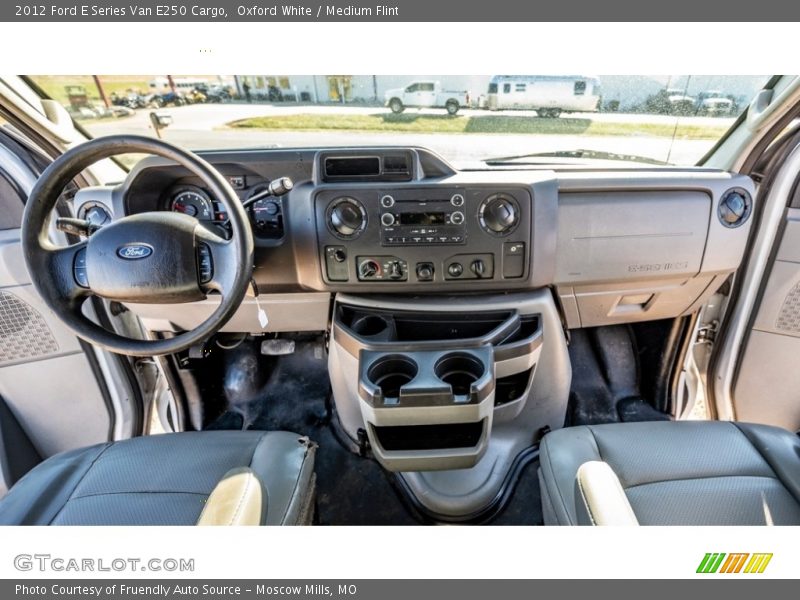 Oxford White / Medium Flint 2012 Ford E Series Van E250 Cargo