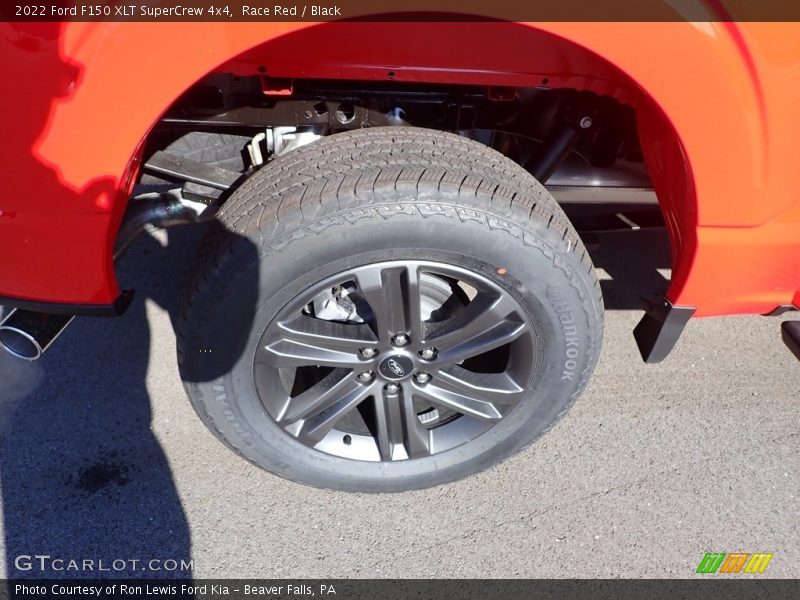 Race Red / Black 2022 Ford F150 XLT SuperCrew 4x4