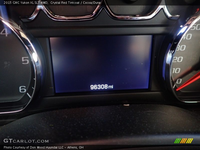 Crystal Red Tintcoat / Cocoa/Dune 2015 GMC Yukon XL SLT 4WD