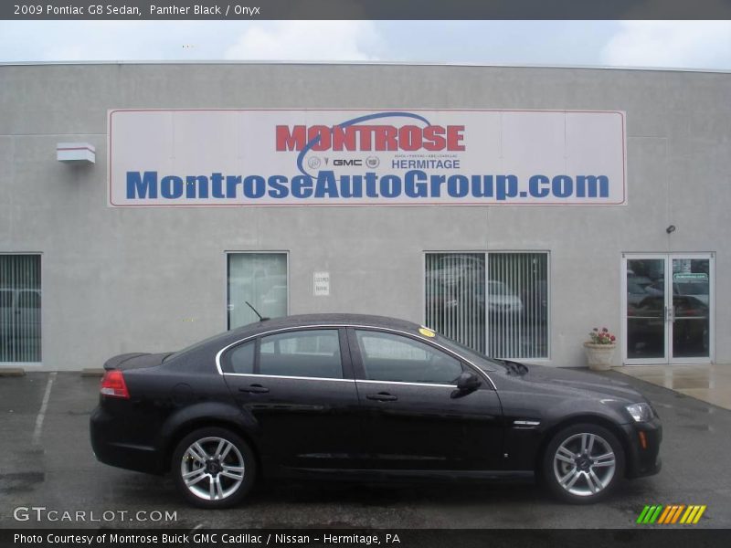 Panther Black / Onyx 2009 Pontiac G8 Sedan