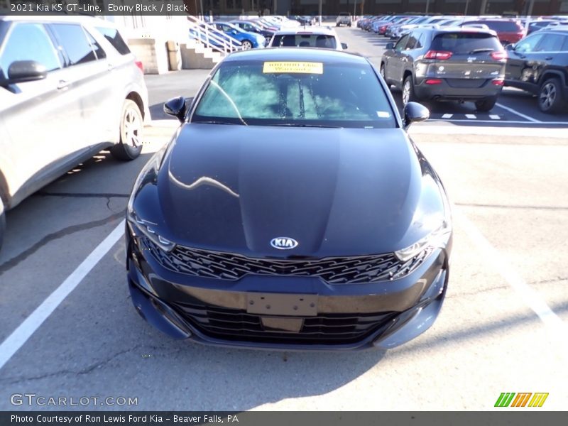 Ebony Black / Black 2021 Kia K5 GT-Line