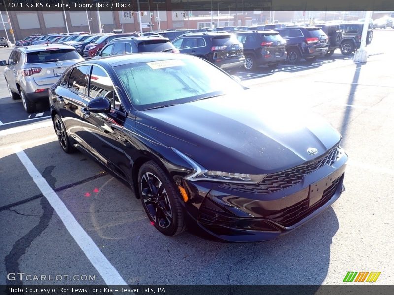 Ebony Black / Black 2021 Kia K5 GT-Line
