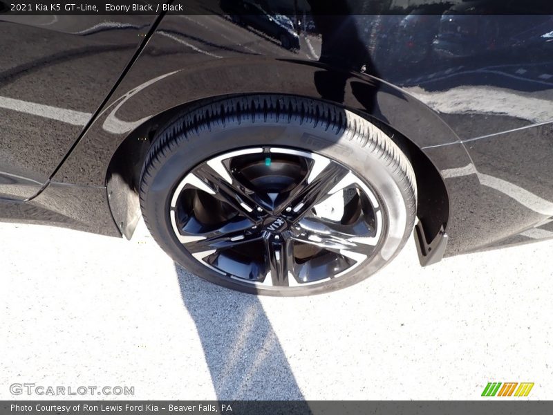 Ebony Black / Black 2021 Kia K5 GT-Line