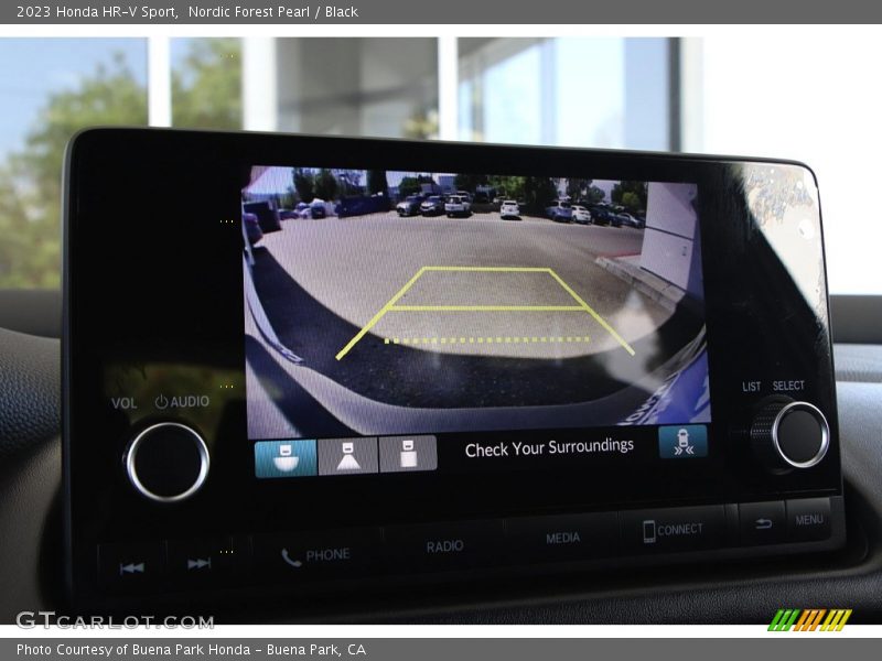 Nordic Forest Pearl / Black 2023 Honda HR-V Sport