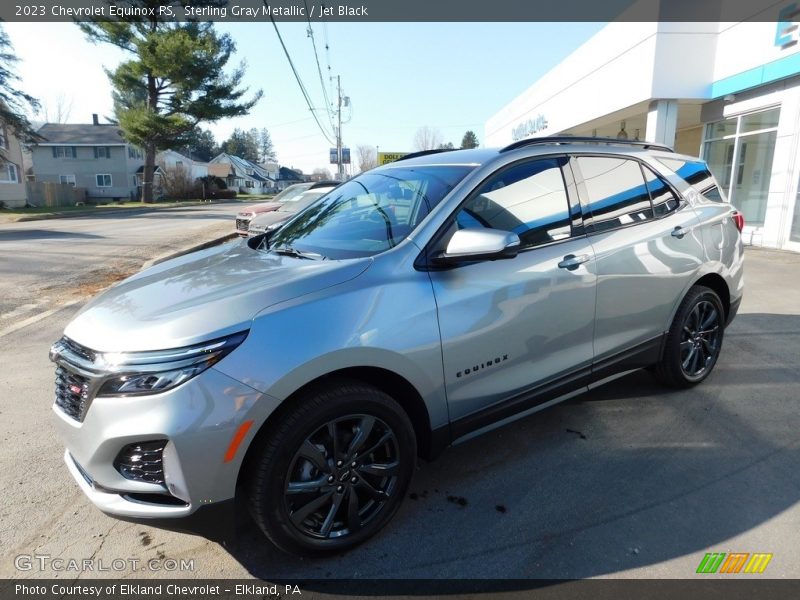 Sterling Gray Metallic / Jet Black 2023 Chevrolet Equinox RS