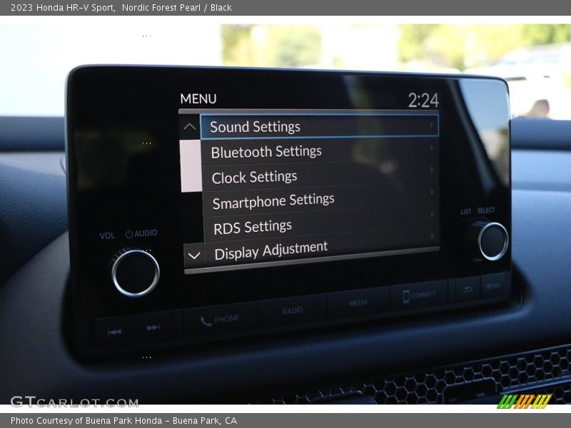 Nordic Forest Pearl / Black 2023 Honda HR-V Sport