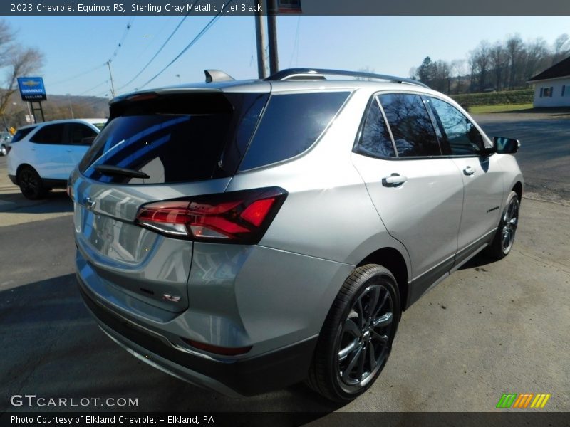 Sterling Gray Metallic / Jet Black 2023 Chevrolet Equinox RS