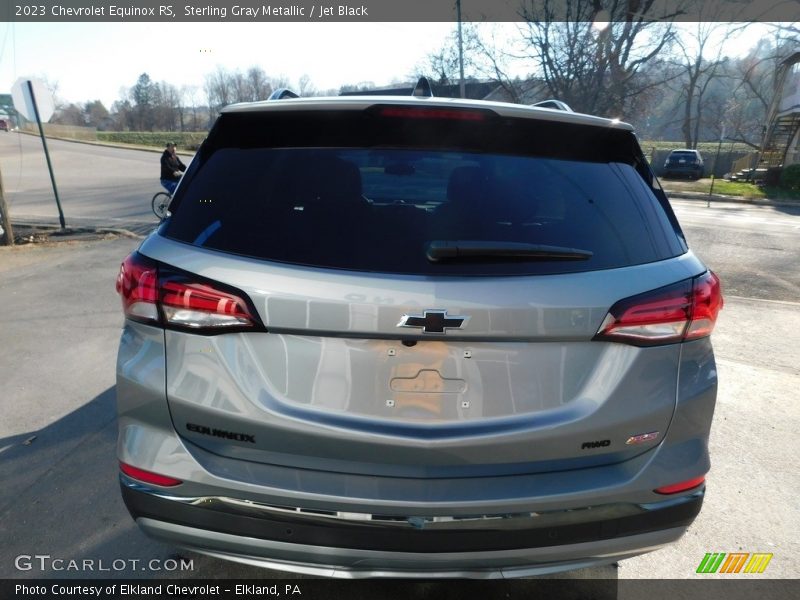 Sterling Gray Metallic / Jet Black 2023 Chevrolet Equinox RS