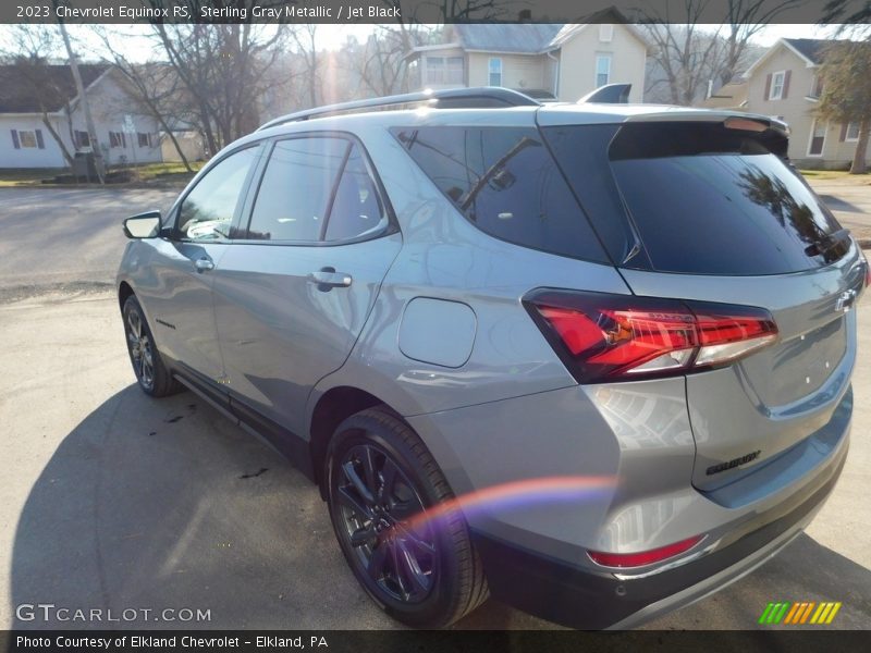 Sterling Gray Metallic / Jet Black 2023 Chevrolet Equinox RS