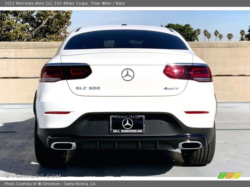 Polar White / Black 2023 Mercedes-Benz GLC 300 4Matic Coupe
