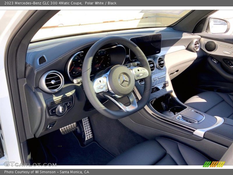 Polar White / Black 2023 Mercedes-Benz GLC 300 4Matic Coupe