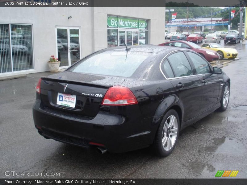 Panther Black / Onyx 2009 Pontiac G8 Sedan