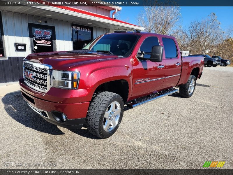 Sonoma Red Metallic / Ebony 2013 GMC Sierra 2500HD Denali Crew Cab 4x4