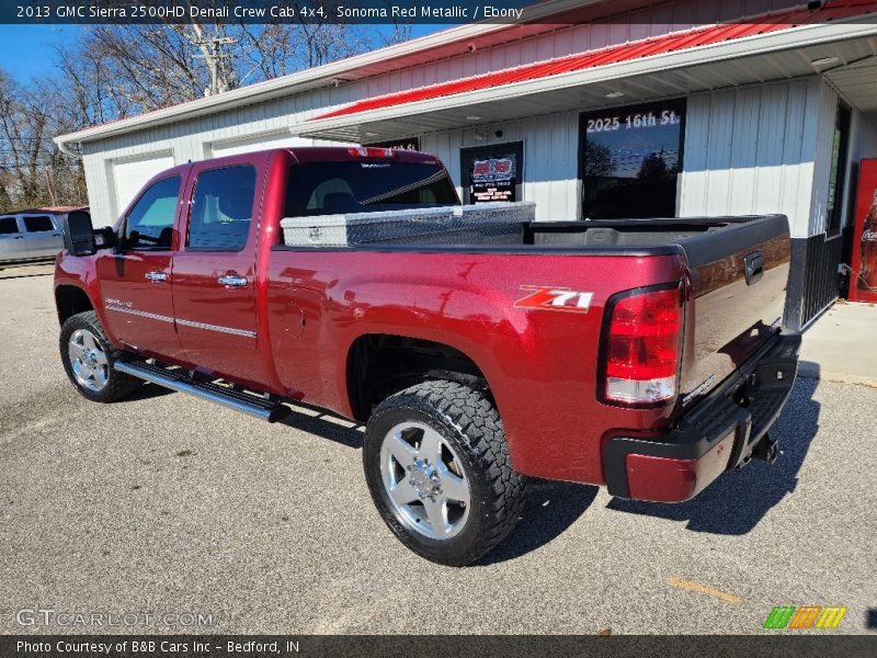 Sonoma Red Metallic / Ebony 2013 GMC Sierra 2500HD Denali Crew Cab 4x4