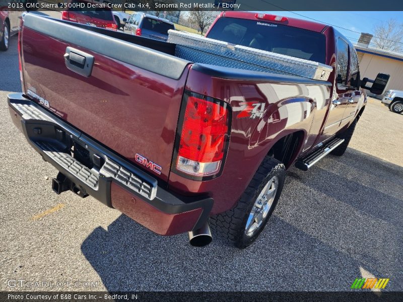 Sonoma Red Metallic / Ebony 2013 GMC Sierra 2500HD Denali Crew Cab 4x4