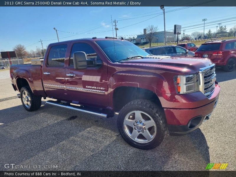 Sonoma Red Metallic / Ebony 2013 GMC Sierra 2500HD Denali Crew Cab 4x4