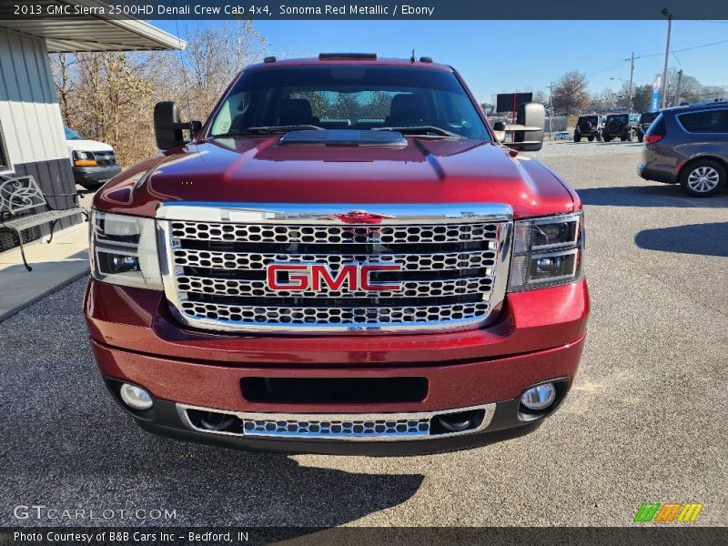 Sonoma Red Metallic / Ebony 2013 GMC Sierra 2500HD Denali Crew Cab 4x4