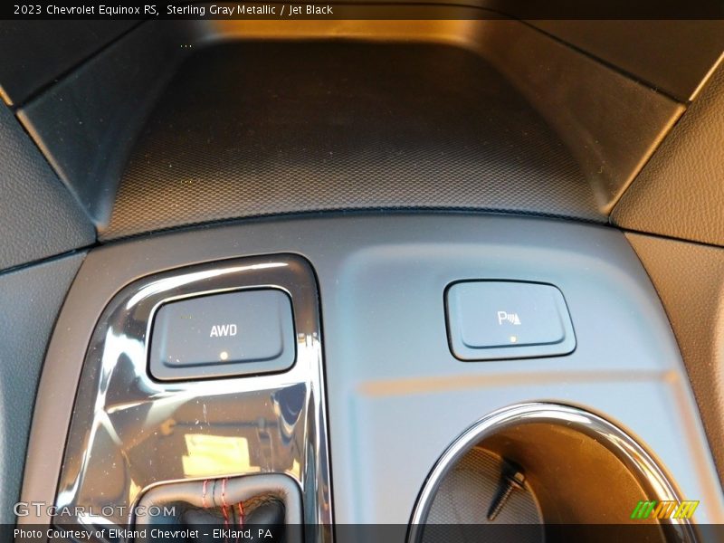 Sterling Gray Metallic / Jet Black 2023 Chevrolet Equinox RS