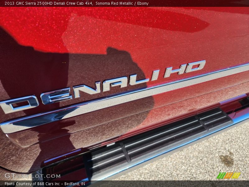 Sonoma Red Metallic / Ebony 2013 GMC Sierra 2500HD Denali Crew Cab 4x4