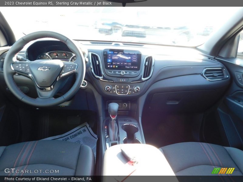 Sterling Gray Metallic / Jet Black 2023 Chevrolet Equinox RS