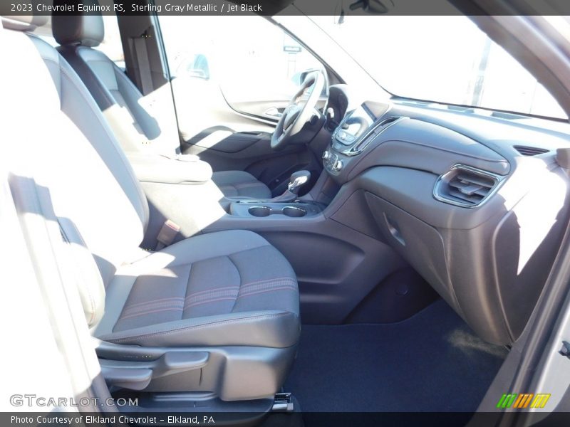 Sterling Gray Metallic / Jet Black 2023 Chevrolet Equinox RS