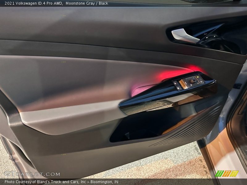 Moonstone Gray / Black 2021 Volkswagen ID.4 Pro AWD