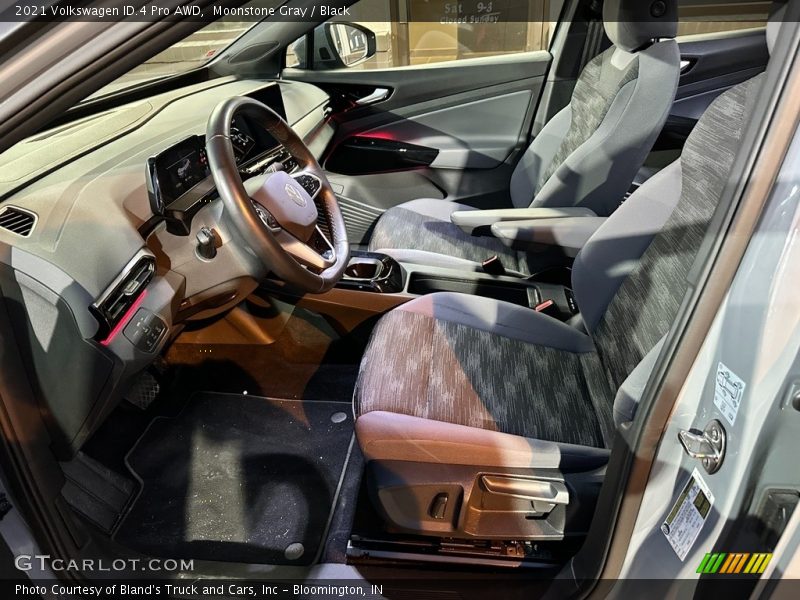 Moonstone Gray / Black 2021 Volkswagen ID.4 Pro AWD