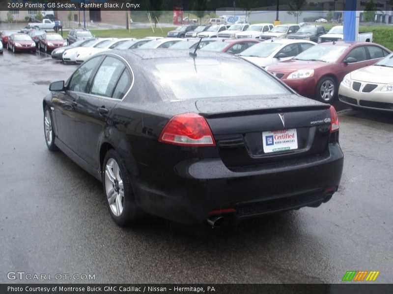 Panther Black / Onyx 2009 Pontiac G8 Sedan