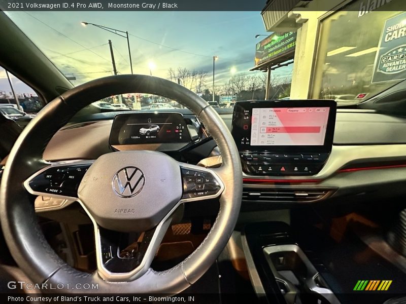 Moonstone Gray / Black 2021 Volkswagen ID.4 Pro AWD