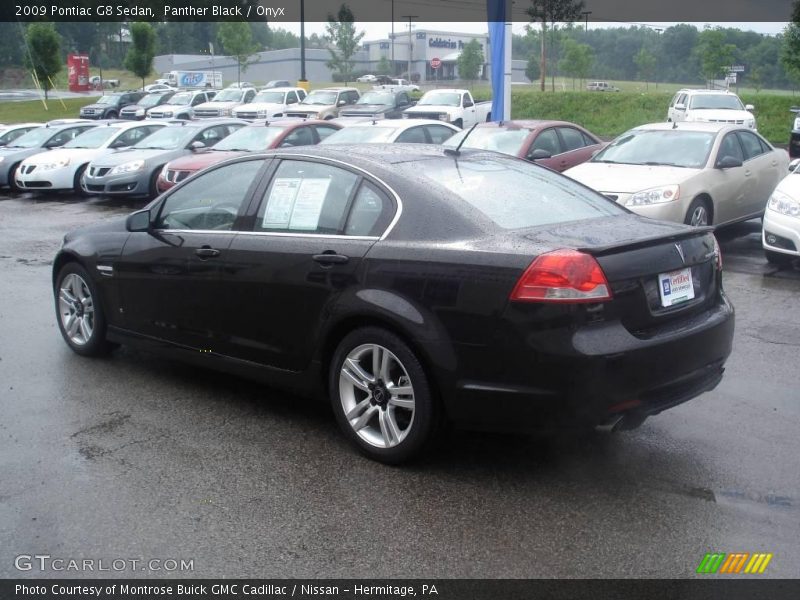 Panther Black / Onyx 2009 Pontiac G8 Sedan