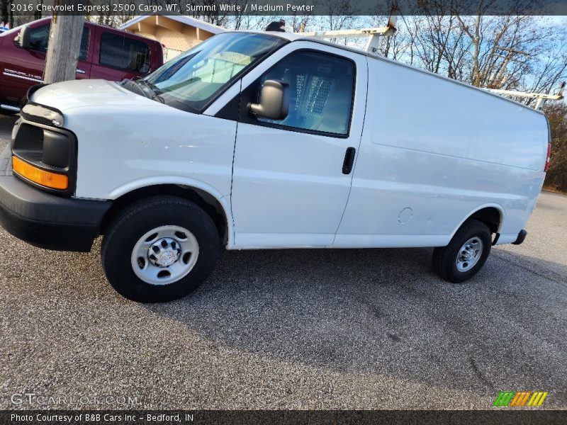 Summit White / Medium Pewter 2016 Chevrolet Express 2500 Cargo WT