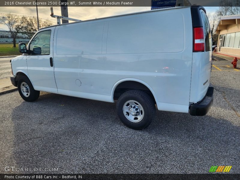 Summit White / Medium Pewter 2016 Chevrolet Express 2500 Cargo WT