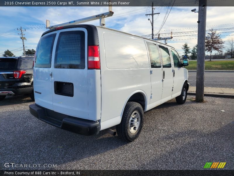 Summit White / Medium Pewter 2016 Chevrolet Express 2500 Cargo WT