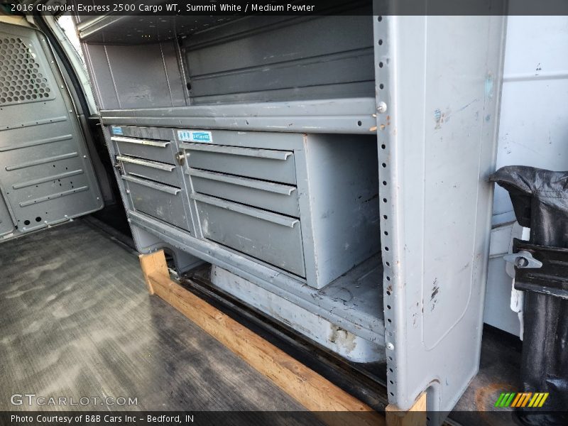 Summit White / Medium Pewter 2016 Chevrolet Express 2500 Cargo WT