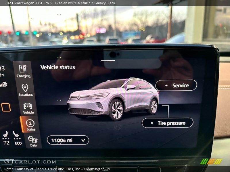 Glacier White Metallic / Galaxy Black 2021 Volkswagen ID.4 Pro S
